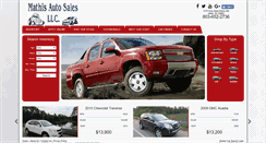 Desktop Screenshot of mathisauto.com